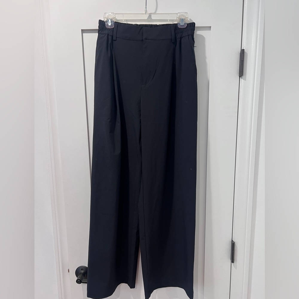 ALO Yoga Black High Waist Pursuit Trouser